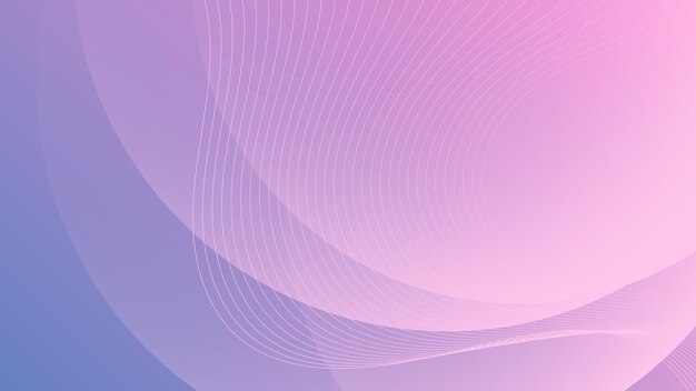 Vector modern abstract background with waves fluid liquid motion and blue purple pink gradient color