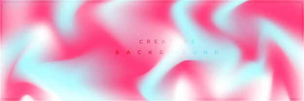 Modern abstract beauty pink gradient banner background design
