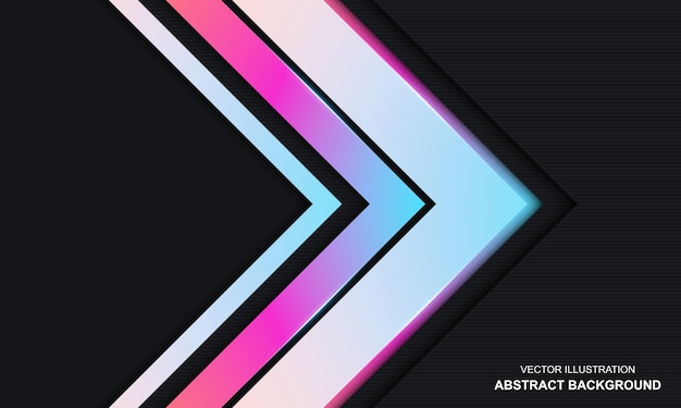 Modern abstract black blue and pink color background