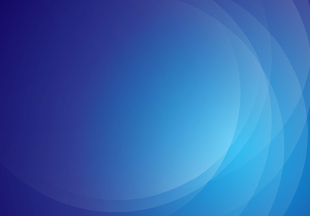 Modern abstract blue wave background design