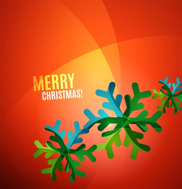 Modern Abstract Christmas Card