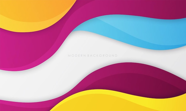 Modern abstract colorful background design