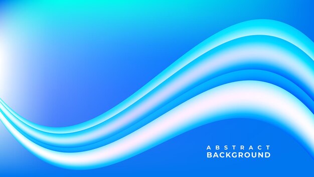 Modern abstract colorful background with wavy gradient mash vector illustration