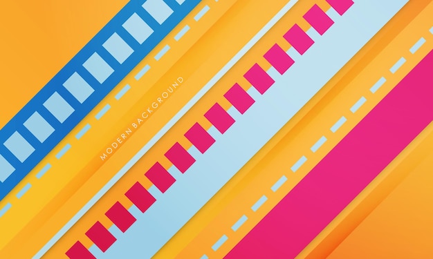 Modern abstract colorful background