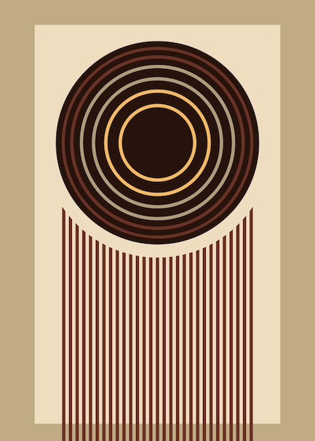Современная абстрактная обложка с минимальным дизайном обложки Красочная геометрическая фоновая векторная иллюстрация