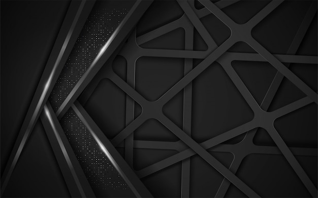 Vector modern abstract dark background.