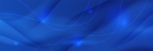 Современный абстрактный темно-синий фон баннера шаблон векторной иллюстрации с рисунком дизайн для технологического бизнес-корпоративного учреждения вечеринка праздничный семинар и переговоры