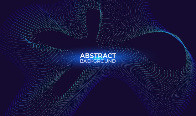 Modern abstract dynamic flow effect background.