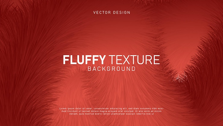 Vector modern abstract fluffy texture background