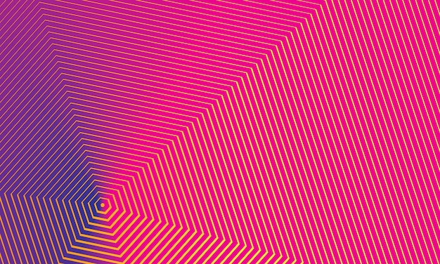 Modern abstract geometric lines colorful background