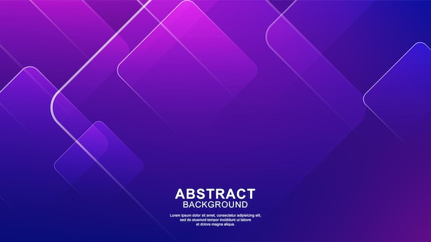 Modern abstract geometric shapes background