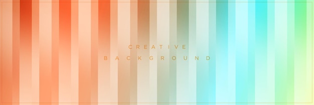 Modern abstract gradient banner background design