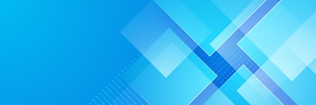 Modern abstract gradient blue banner background Vector abstract graphic design banner pattern presentation background web template