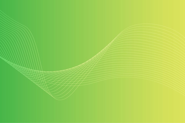 Modern abstract gradient curve wavy line background