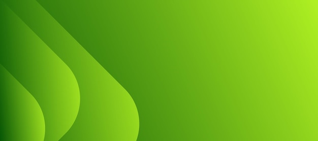 Современный абстрактный зеленый фон с элегантными элементами векторной иллюстрации