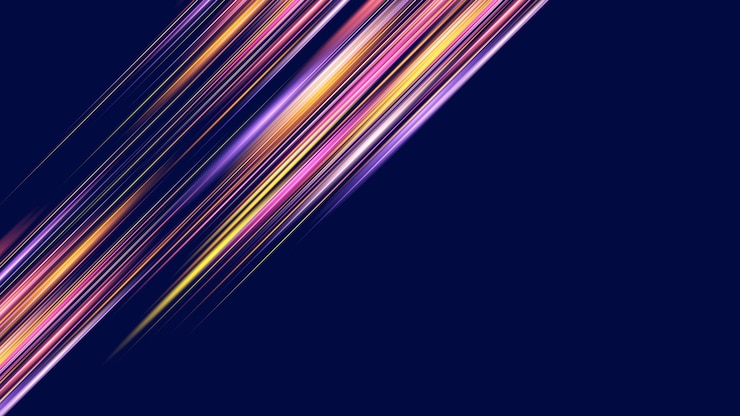 Vector modern abstract highspeed light effect abstract background with curved beams of light technology futuristic dynamic motion movement pattern for banner or poster design background concept