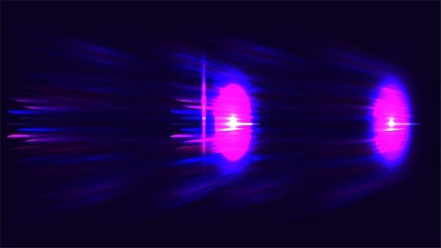 Вектор Современное абстрактное высокоскоростное технологическое движение динамические световые следы движения с эффектом размытия движения на темном фоне футуристический технологический образец для дизайна баннера или плаката