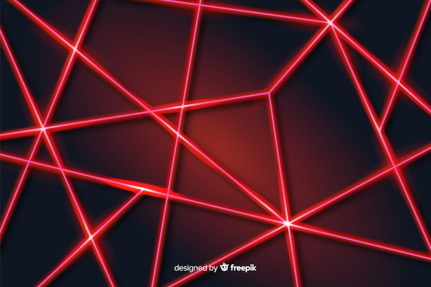 Vector modern abstract laser lines geometric background