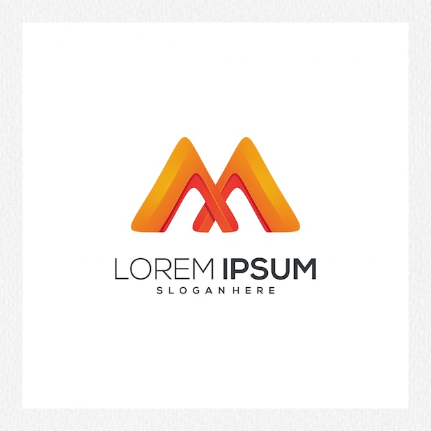 Modern abstract logo of logo sjabloon voor merkidentiteit