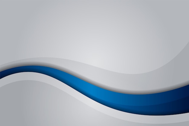 Современный абстрактный минималистский динамический элегантный синий на белом фоне