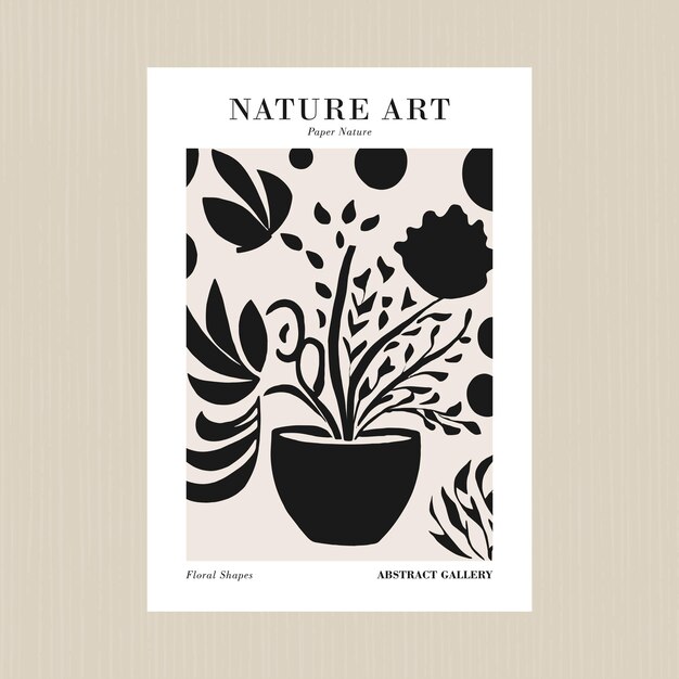 Modern Abstract Nature Wall Art