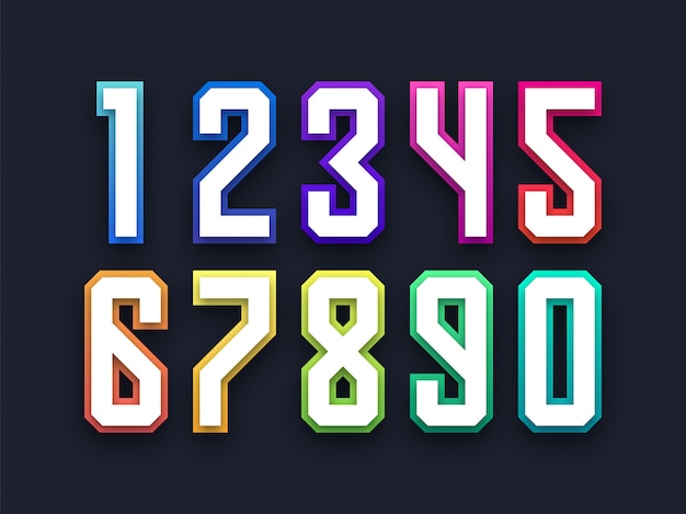 Modern abstract numbers