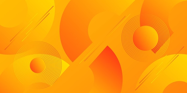 Vector modern abstract orange gradient style background effect design