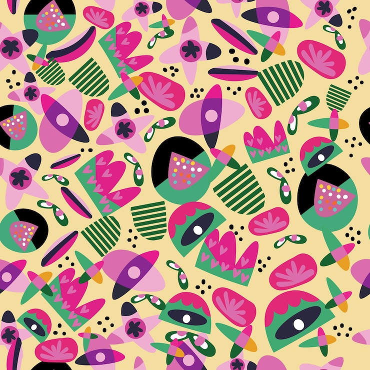 Vector modern abstract pattern