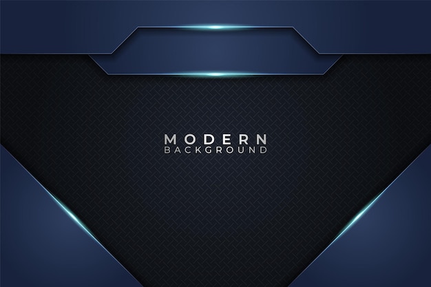 Modern Abstract Premium Background Futuristic Elegant Shiny Blue