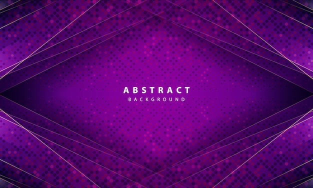 Modern abstract purple background vector. Layout design with dynamic shapes