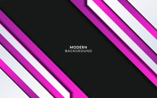 Modern abstract purple shape background banner design.