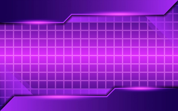 Modern abstract purple twitch background design with purple light and lines