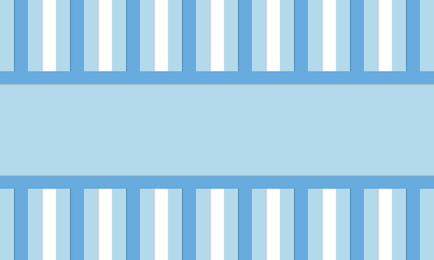 Vector modern abstract stripes blue and white background