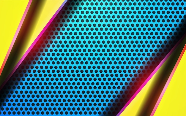 Vector modern abstract technology magenta neon colors background