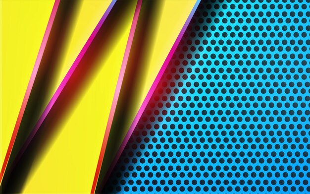 Modern abstract technology magenta neon colors background