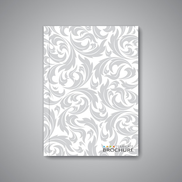 Modern abstract template layout for brochure, magazine, flyer, booklet, cover or report