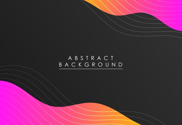 Modern abstract vector background for poster banner web landing page cover ad greeting card promotion etc