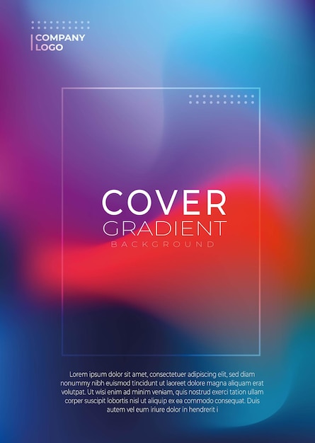 Vector modern abstract vector covers templates for dynamic gradient backgrounds