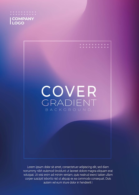 Modern Abstract Vector Covers Templates for Dynamic Gradient Backgrounds