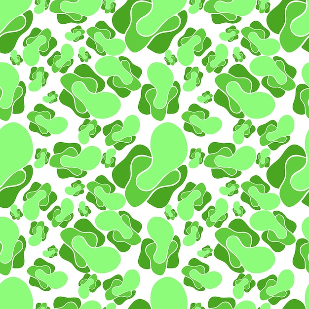 modern abstract vector seamless pattern flat geometric shapes