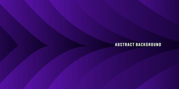 Modern Abstract Wave Background Purple Curved Lines for Digital Design