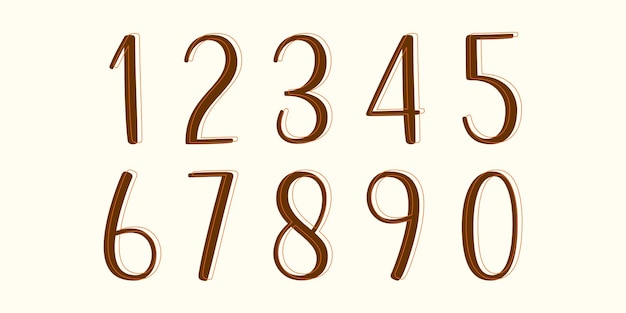 Modern alphabet with numbers simple square letters of rough shapesultra bold font in modern