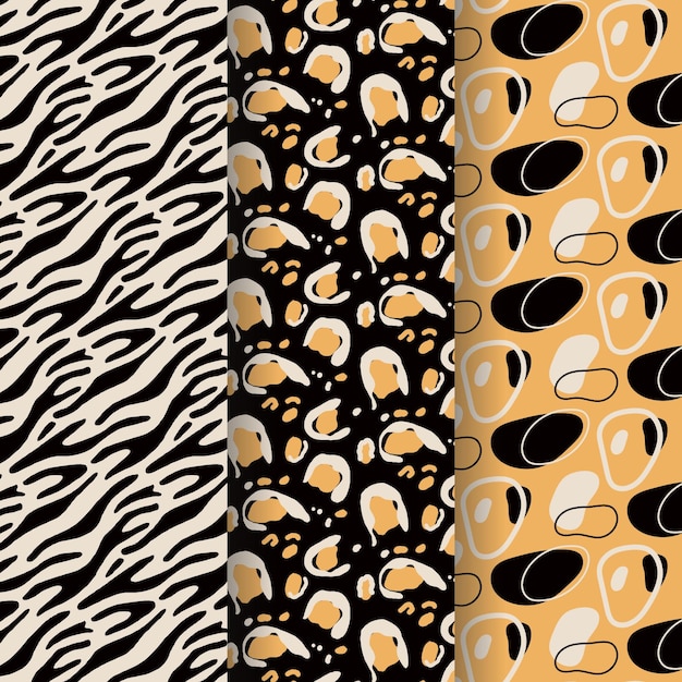 Modern animal print pattern