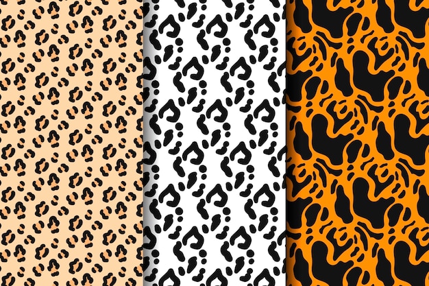 Modern animal print pattern