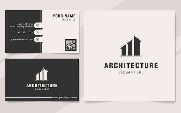 Modern architecture logo template