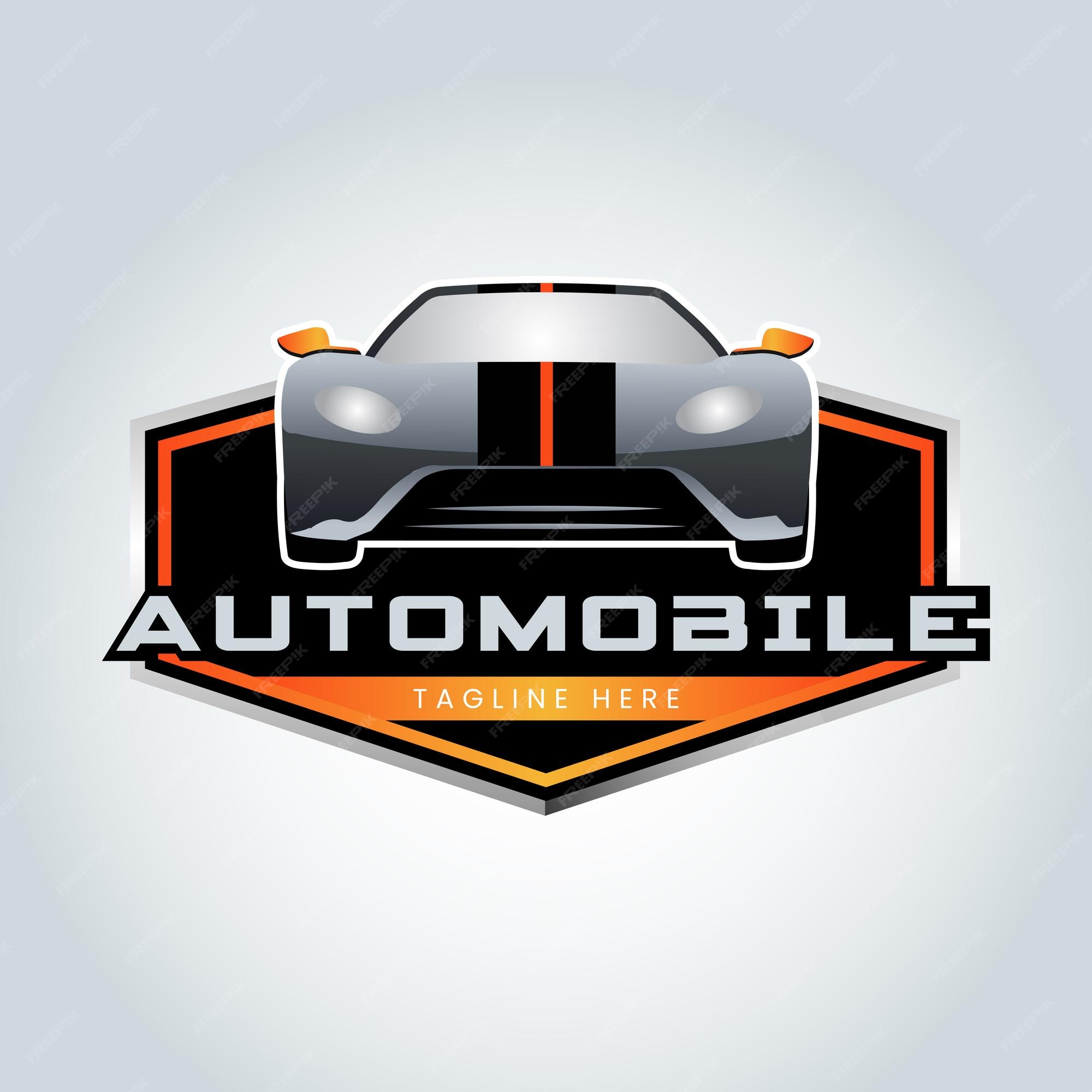 Premium Vector | Modern automobile workshop logo free download vector