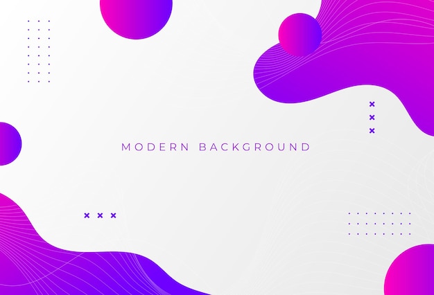 modern backgrond wave and circle purple and pink gradation random line abstract eps 10