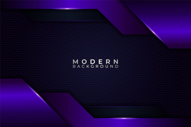 Modern Background Abstract Technology Purple Gradient with Glowing Effect