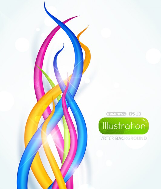 Vector modern background card color transparency