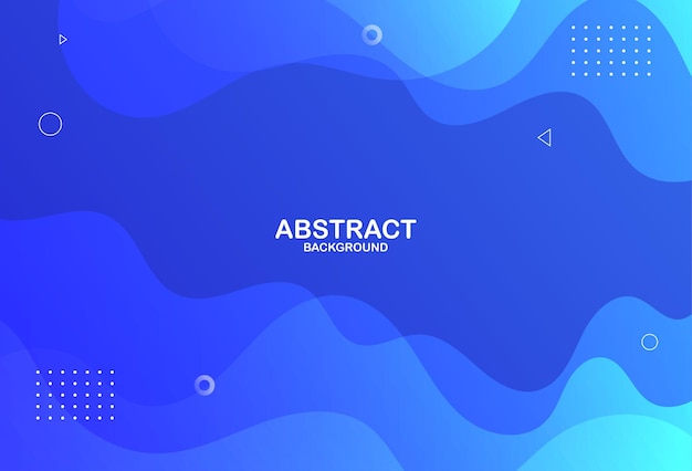 Modern background composition of trendy gradient shapes liquid effect abstract illustration